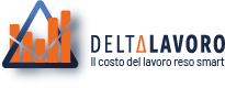 Logo DeltaLavoro_Il costo del lavoro reso smart Logo DeltaLavoro